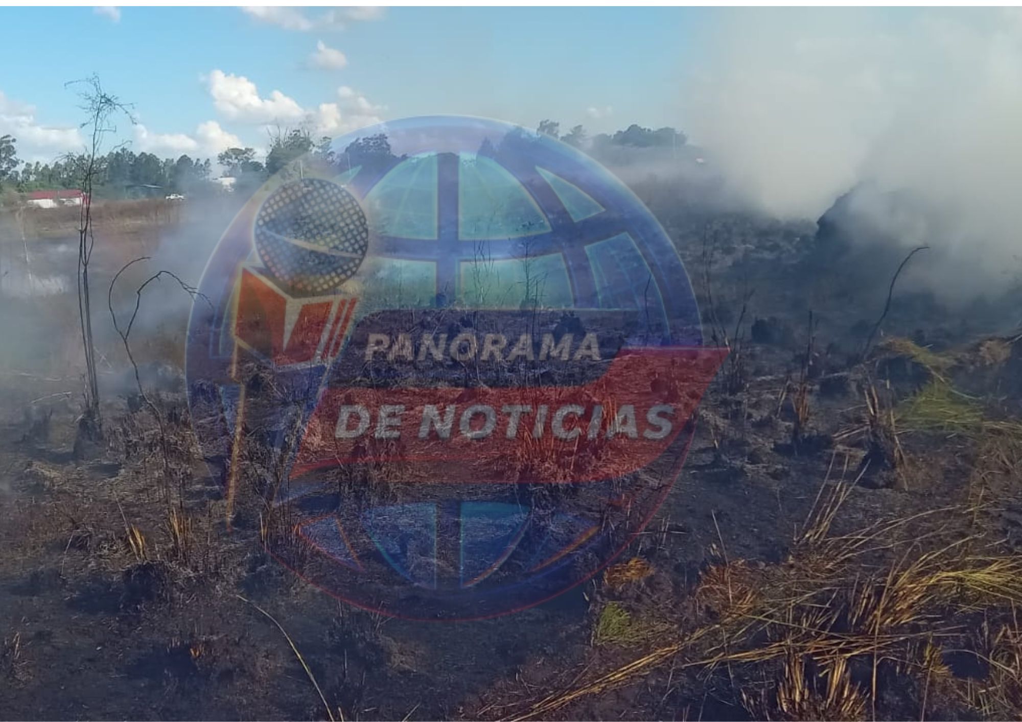 IMPORTANTE INCENCENDIO PUSO EN PELIGRO A UN GRUPO DE VIVIENDAS