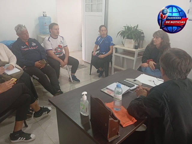 EL SECRETARIO DE DEPORTES RECIBIÓ A LA PRESIDENTE DE FECOPAT