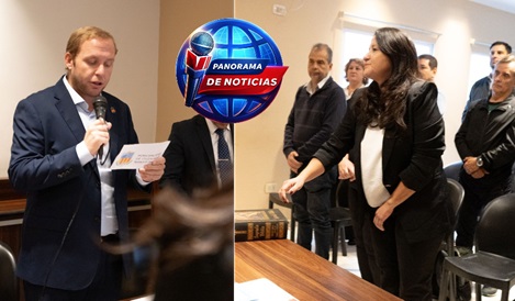 EL INTENDENTE NICOLAS TOMÓ JURAMENTO A LA NUEVA SECRETARIA DE TURISMO DE ITUZAINGO