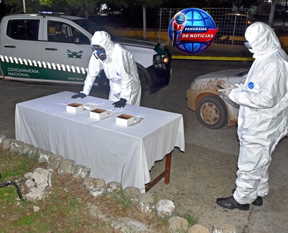 GENDARMERIA SECUESTRÓ 300 AMPOLLAS DE FENTANILO